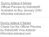 Kidrobot Toy Launch Paid Search Ad Sample